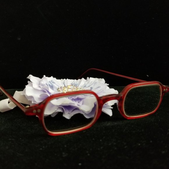 LA Eyeworks Glasses w/ Clip on Sunglass Lens - Picture 1 of 9